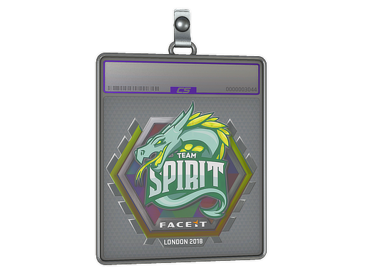Sticker Slab Team Spirit Holo London 2018