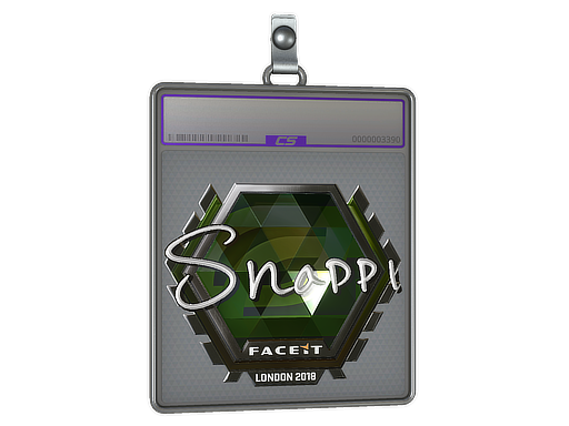 Sticker Slab Snappi Foil London 2018