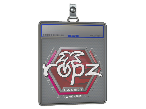 Sticker Slab ropz London 2018