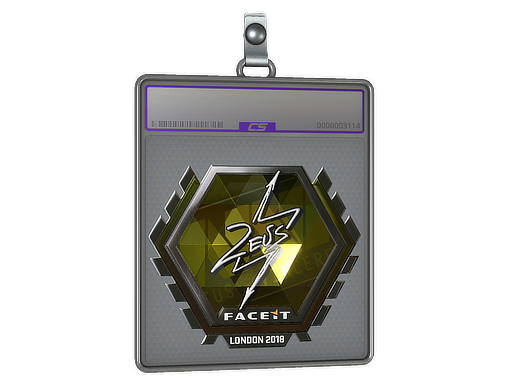 Sticker Slab Zeus Foil London 2018