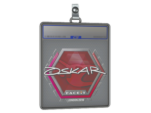 Sticker Slab oskar London 2018