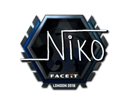 Sticker | niko (Foil) | London 2018
