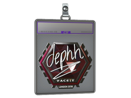 Sticker Slab dephh Foil London 2018