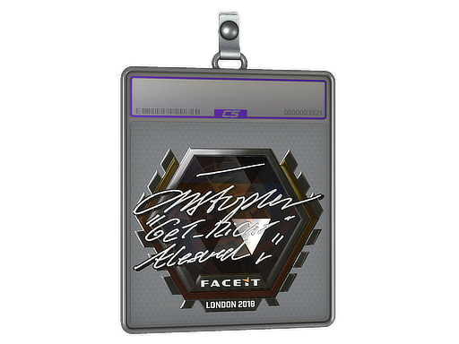 Sticker Slab GeT_RiGhT Foil London 2018