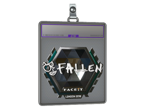 Sticker Slab FalleN Foil London 2018