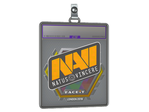 Sticker Slab Natus Vincere Holo London 2018