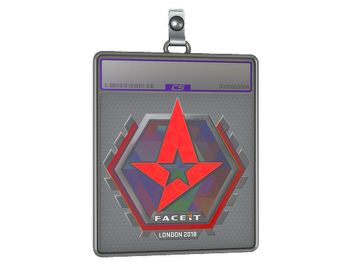 Sticker Slab Astralis Holo London 2018