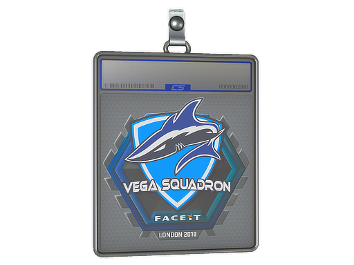 Sticker Slab Vega Squadron London 2018