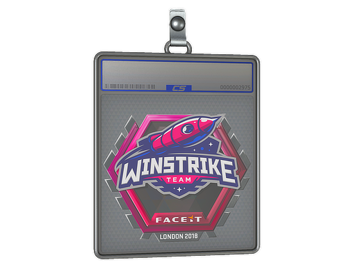 Sticker Slab Winstrike Team London 2018