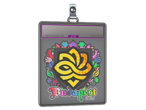 Sticker Slab Legacy Holo Budapest 2025