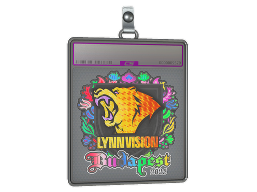 Sticker Slab Lynn Vision Holo Budapest 2025