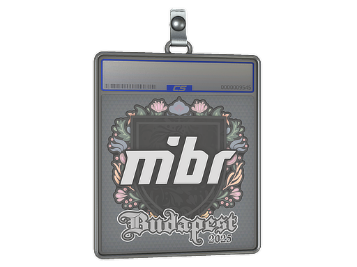 Sticker Slab MIBR Budapest 2025
