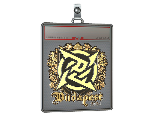 Sticker Slab Ninjas in Pyjamas Gold Budapest 2025