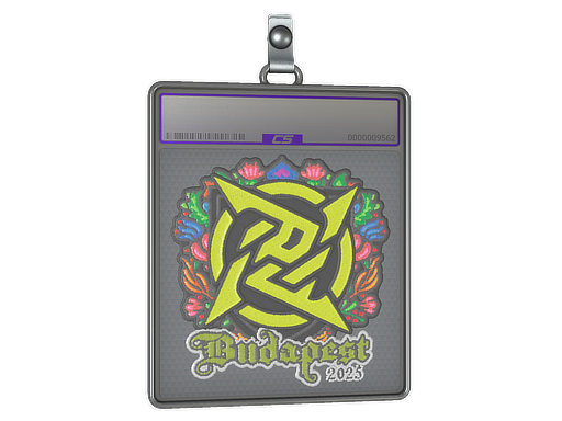 Sticker Slab Ninjas in Pyjamas Embroidered Budapest 2025