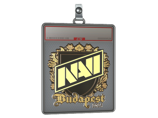 Sticker Slab Natus Vincere Gold Budapest 2025