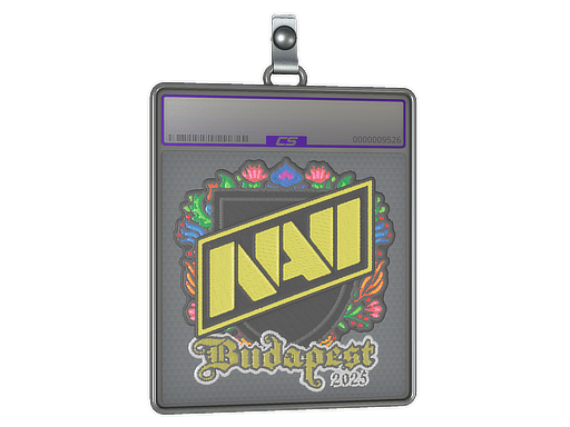 Sticker Slab Natus Vincere Embroidered Budapest 2025
