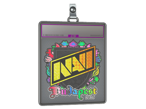 Sticker Slab Natus Vincere Holo Budapest 2025