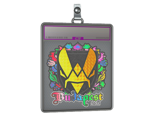 Sticker Slab Vitality Holo Budapest 2025