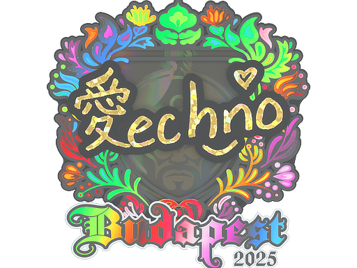 Sticker | Techno4K (Holo) | Budapest 2025