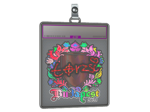 Sticker Slab torzsi Holo Budapest 2025