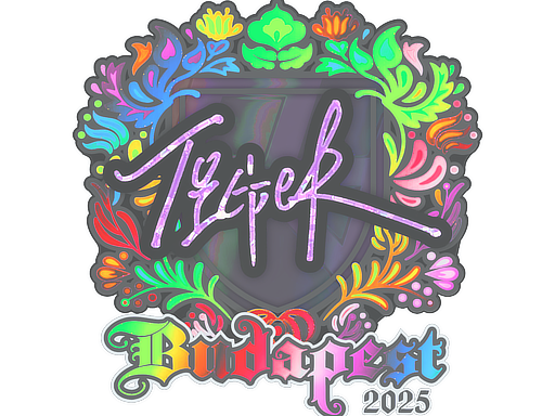 Sticker | Tiger (Holo) | Budapest 2025