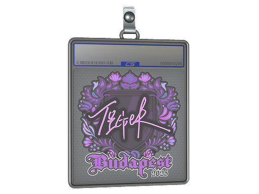 Sticker Slab Tiger Budapest 2025