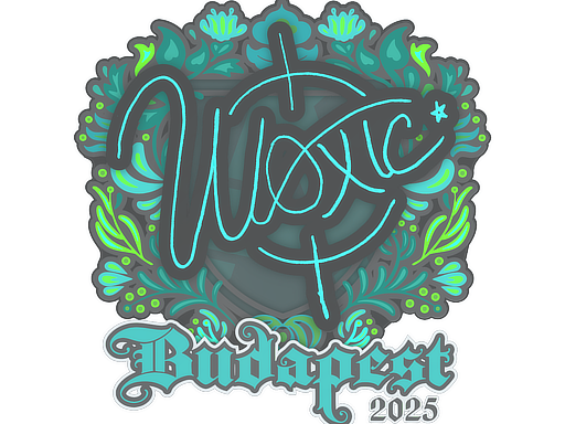 Sticker | woxic | Budapest 2025