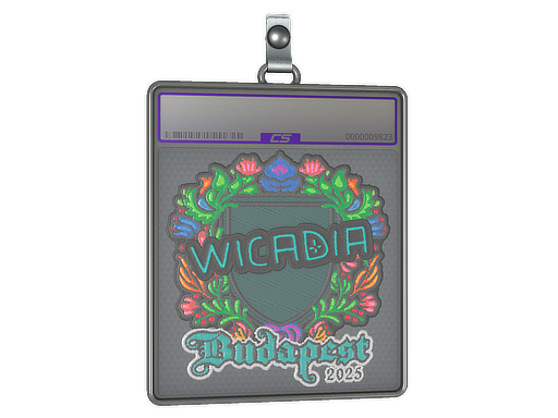 Sticker Slab Wicadia Embroidered Budapest 2025