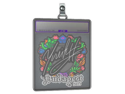 Sticker Slab yuurih Embroidered Budapest 2025