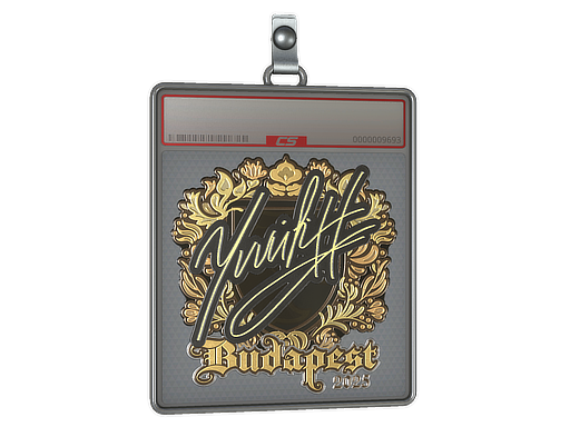 Sticker Slab yuurih Gold Budapest 2025