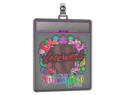 Sticker Slab xertioN Holo Budapest 2025