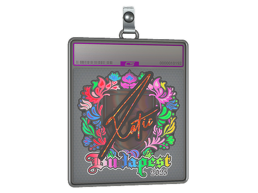 Sticker Slab XotiC Holo Budapest 2025