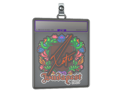 Sticker Slab XotiC Embroidered Budapest 2025