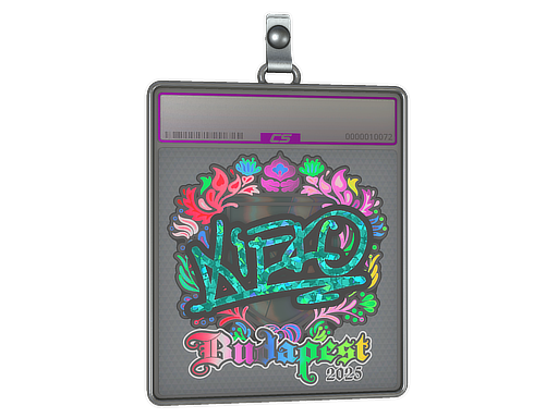 Sticker Slab xiELO Holo Budapest 2025