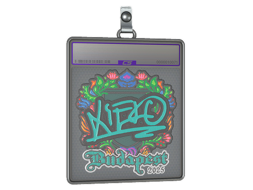 Sticker Slab xiELO Embroidered Budapest 2025