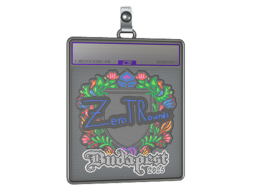 Sticker Slab ztr Embroidered Budapest 2025