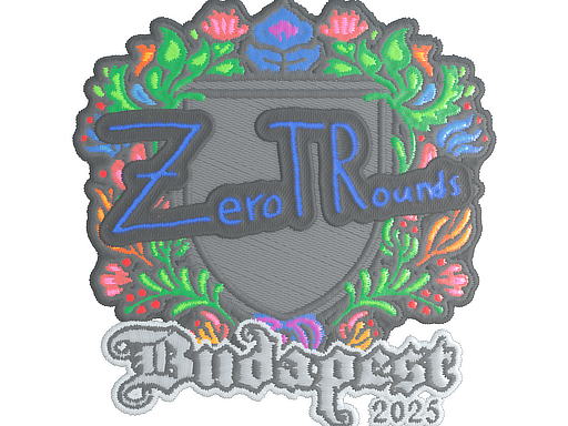 Sticker | ztr (Embroidered) | Budapest 2025