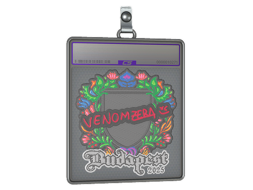 Sticker Slab venomzera Embroidered Budapest 2025