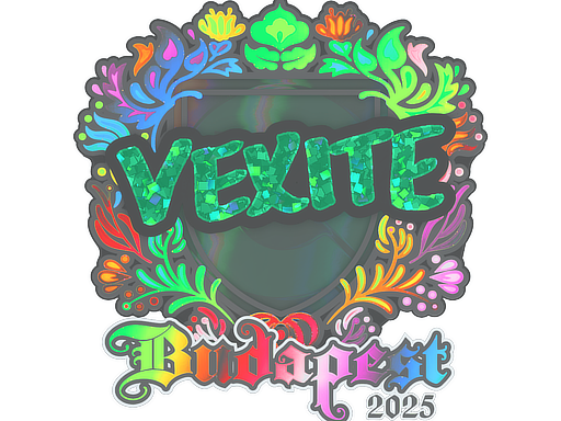 Sticker | vexite (Holo) | Budapest 2025