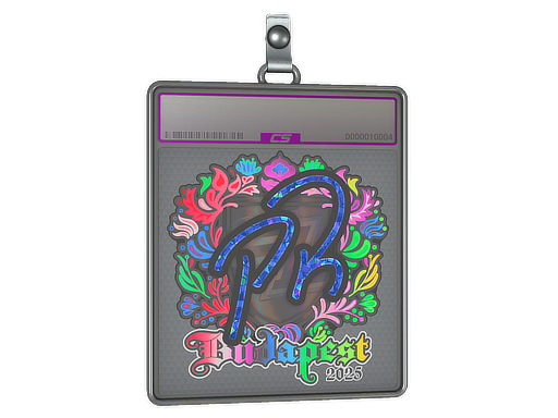 Sticker Slab PR Holo Budapest 2025