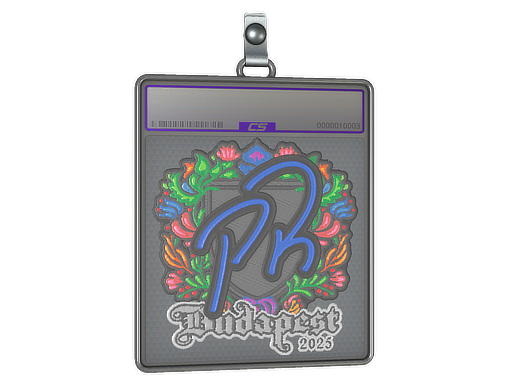 Sticker Slab PR Embroidered Budapest 2025