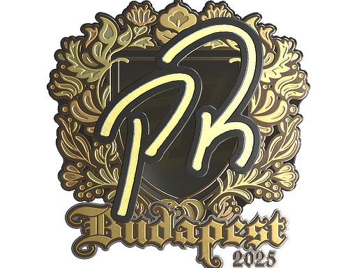 Sticker | PR (Gold) | Budapest 2025