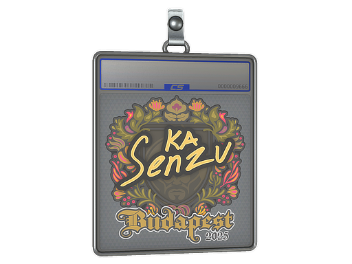 Sticker Slab Senzu Budapest 2025