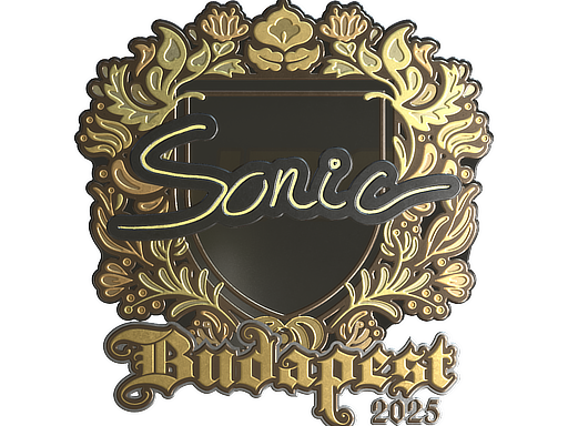 Sticker | Sonic (Gold) | Budapest 2025