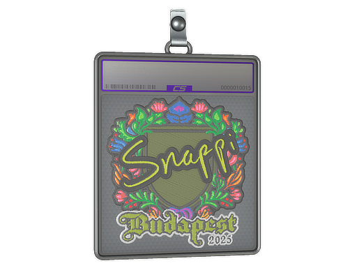 Sticker Slab Snappi Embroidered Budapest 2025