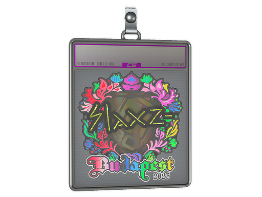 Sticker Slab slaxz- Holo Budapest 2025