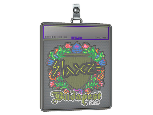 Sticker Slab slaxz- Embroidered Budapest 2025