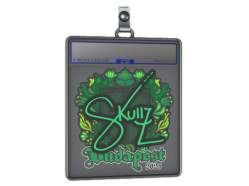 Sticker Slab skullz Budapest 2025