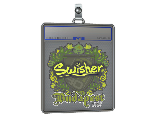 Sticker Slab Swisher Budapest 2025