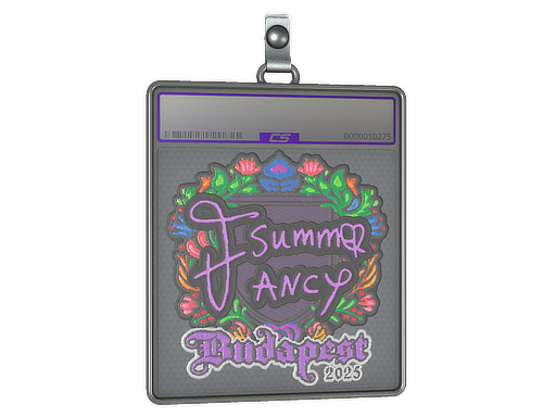 Sticker Slab Summer Embroidered Budapest 2025